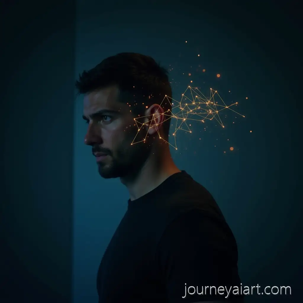 Man-Deep-in-Thought-with-Neural-Connections-and-Glowing-Brainwave-Visuals