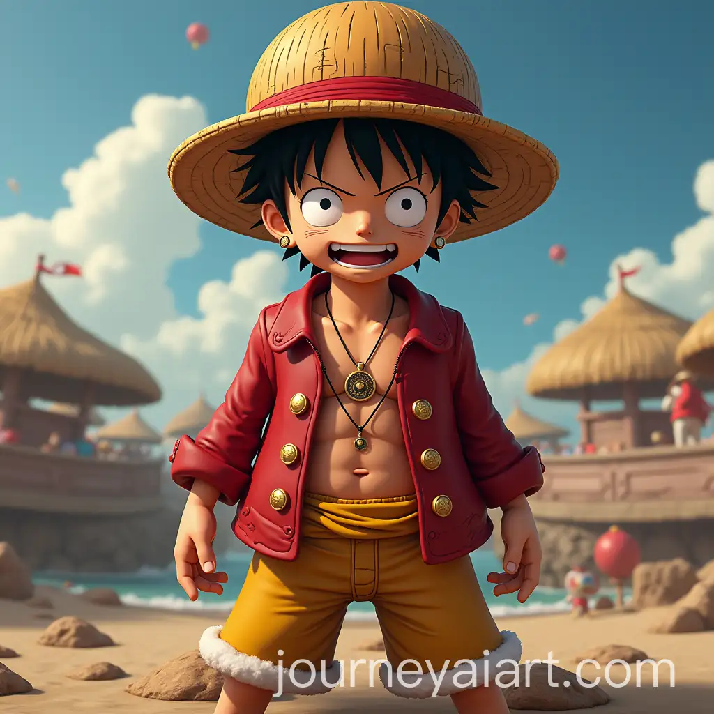 HyperRealistic-Portrait-of-Luffy-with-Dynamic-Expression