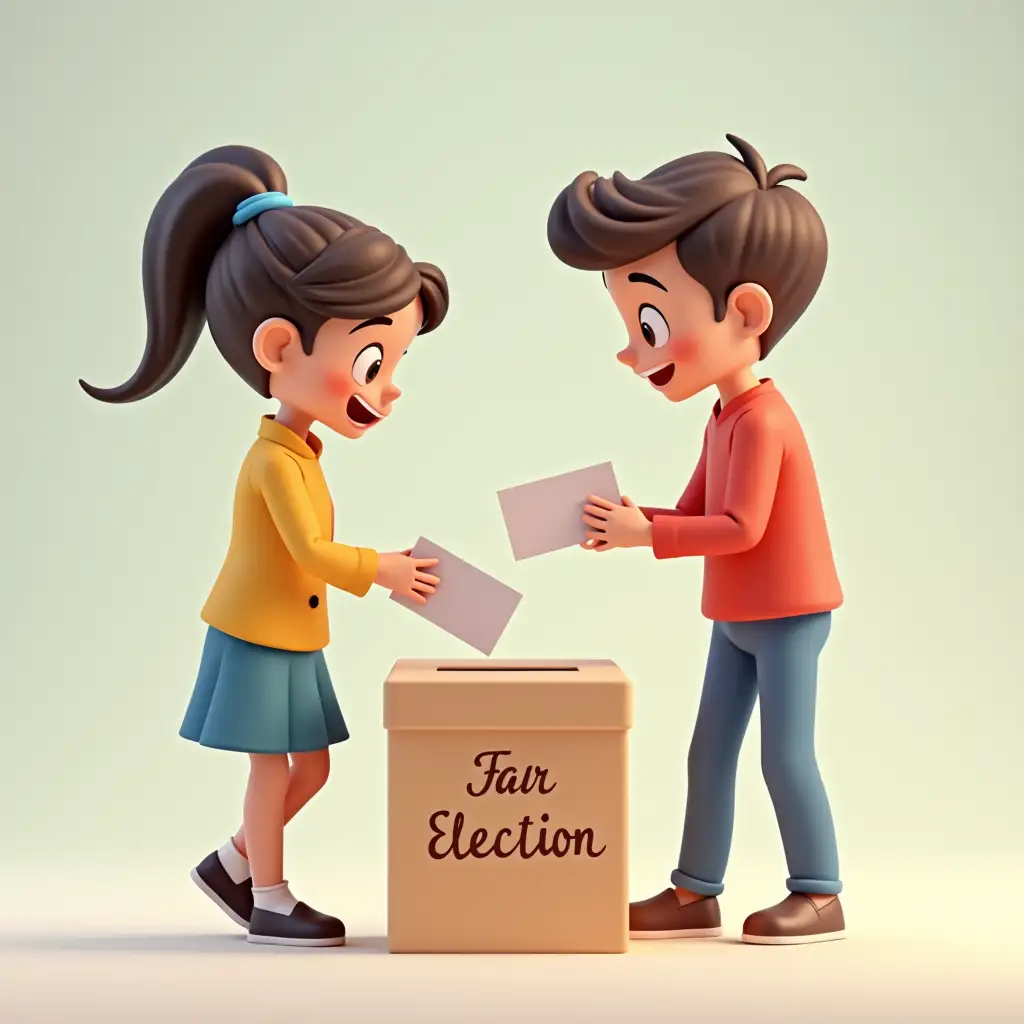 Young-Woman-and-Man-Voting-in-Fair-Election-Ballot-Box-Disney-Style