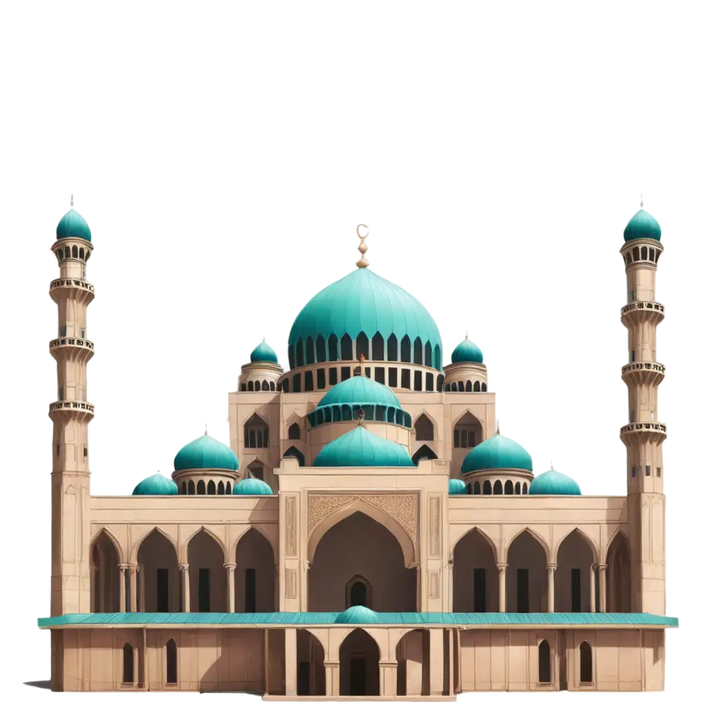 Stunning-Beautiful-Mosque-PNG-Vector-Art-for-Diverse-Creative-Applications