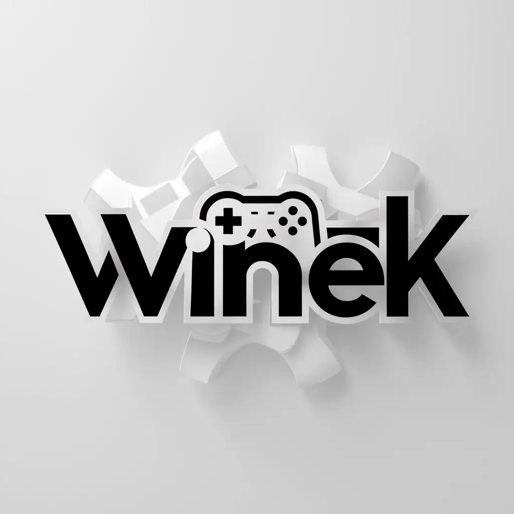 LOGO-Design-For-Winek-Gamepad-Symbol-in-Entertainment-Industry