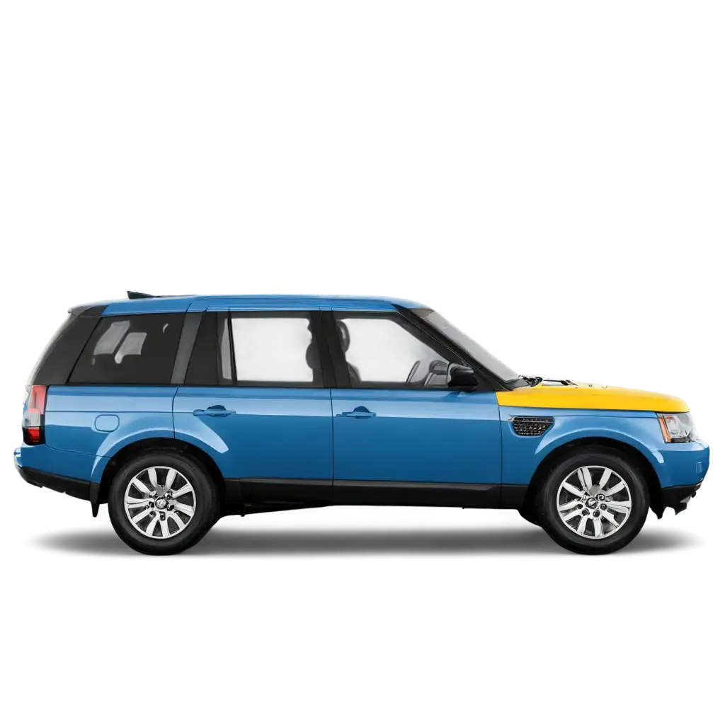 Land-Rover-PNG-Image-Blue-with-Yellow-Stripes-HighQuality-Transparent-Background