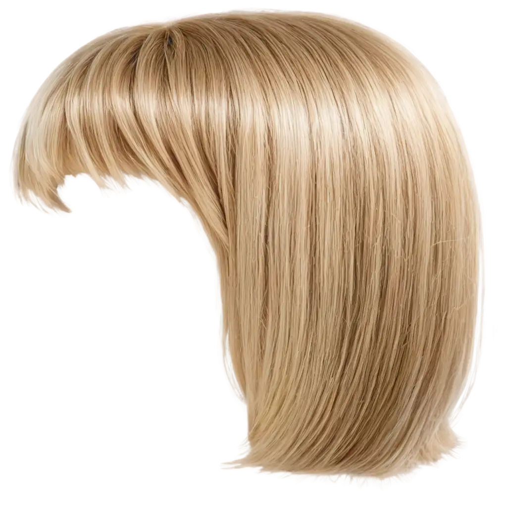 False-Hair-or-Womans-Wig-PNG-HighQuality-Transparent-Image-for-Versatile-Use