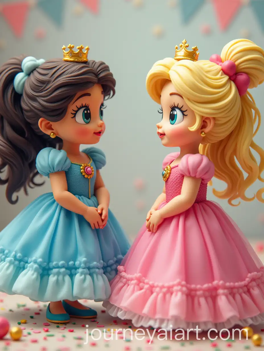 Adorable-Little-Princesses-in-Colorful-Dresses