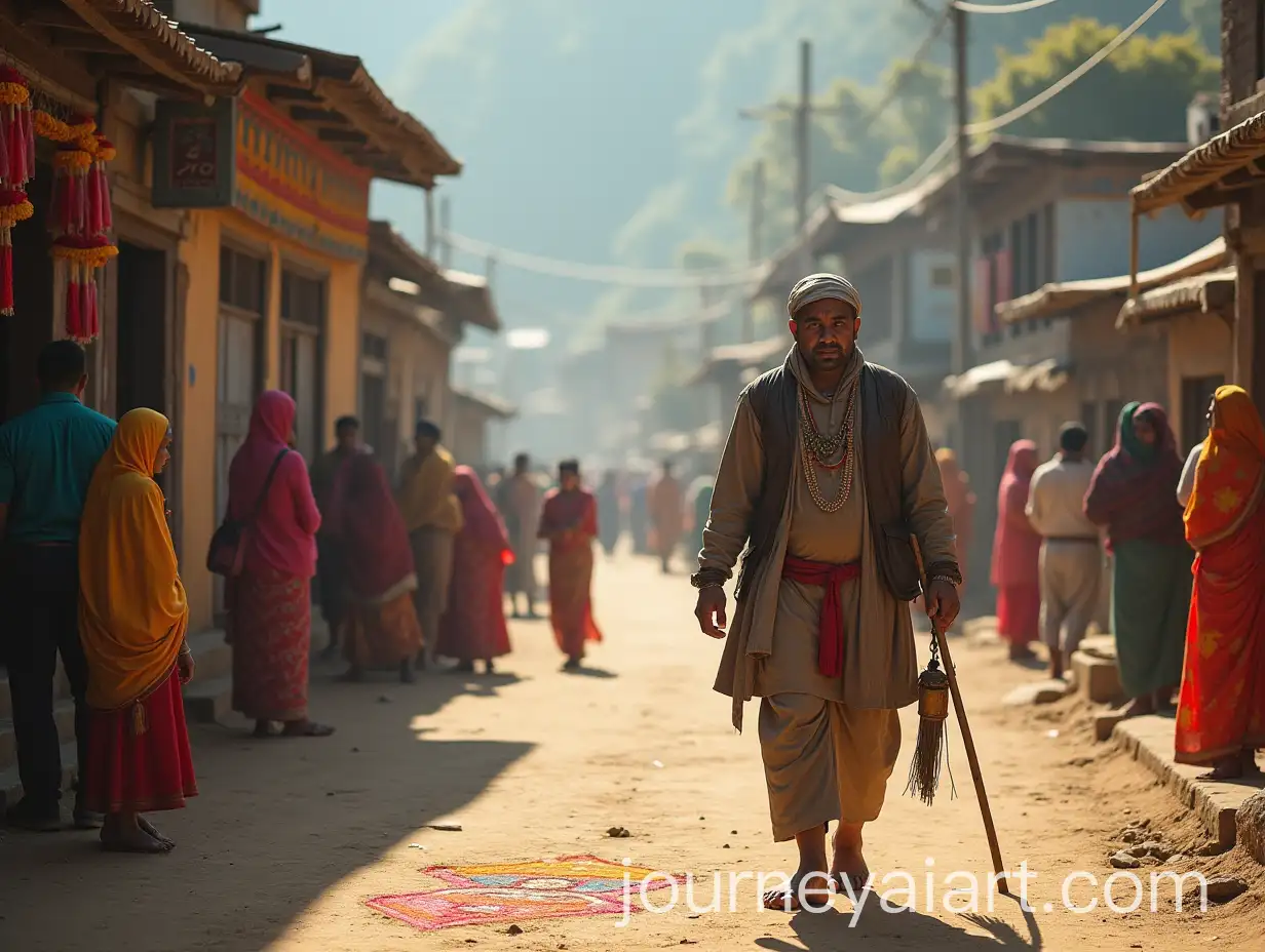 Mysterious-Stranger-Arrives-on-Bhai-Dooj-Morning-in-Gompa-Village