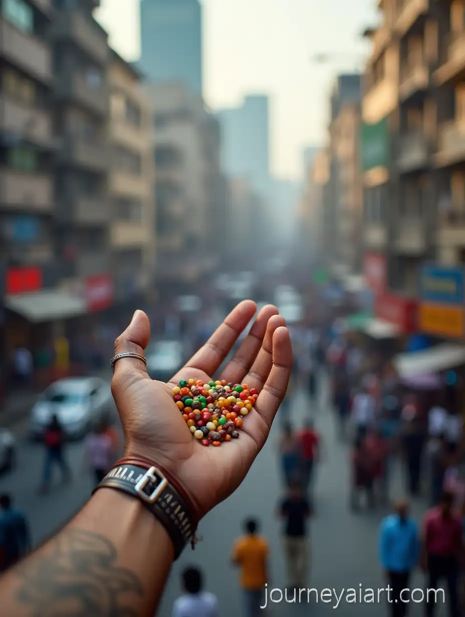 Mumbai-City-on-Hand-Capturing-Urban-Landscape-in-a-Unique-Perspective