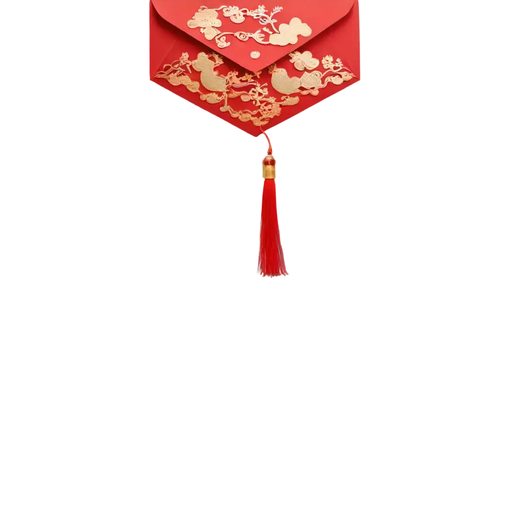 HighQuality-PNG-of-Traditional-Chinese-New-Year-Celebration-with-Red-Envelope-Golden-Ingot-and-Floral-Decor