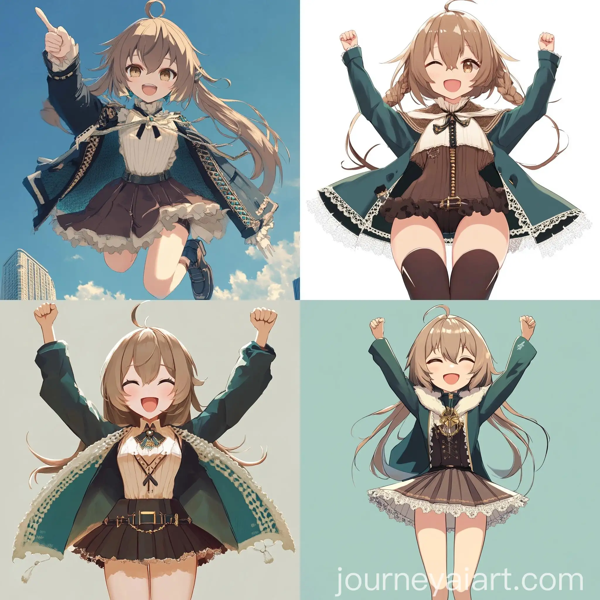 Anime-Style-Happy-Expression-Jumping-Character-in-Bright-Setting