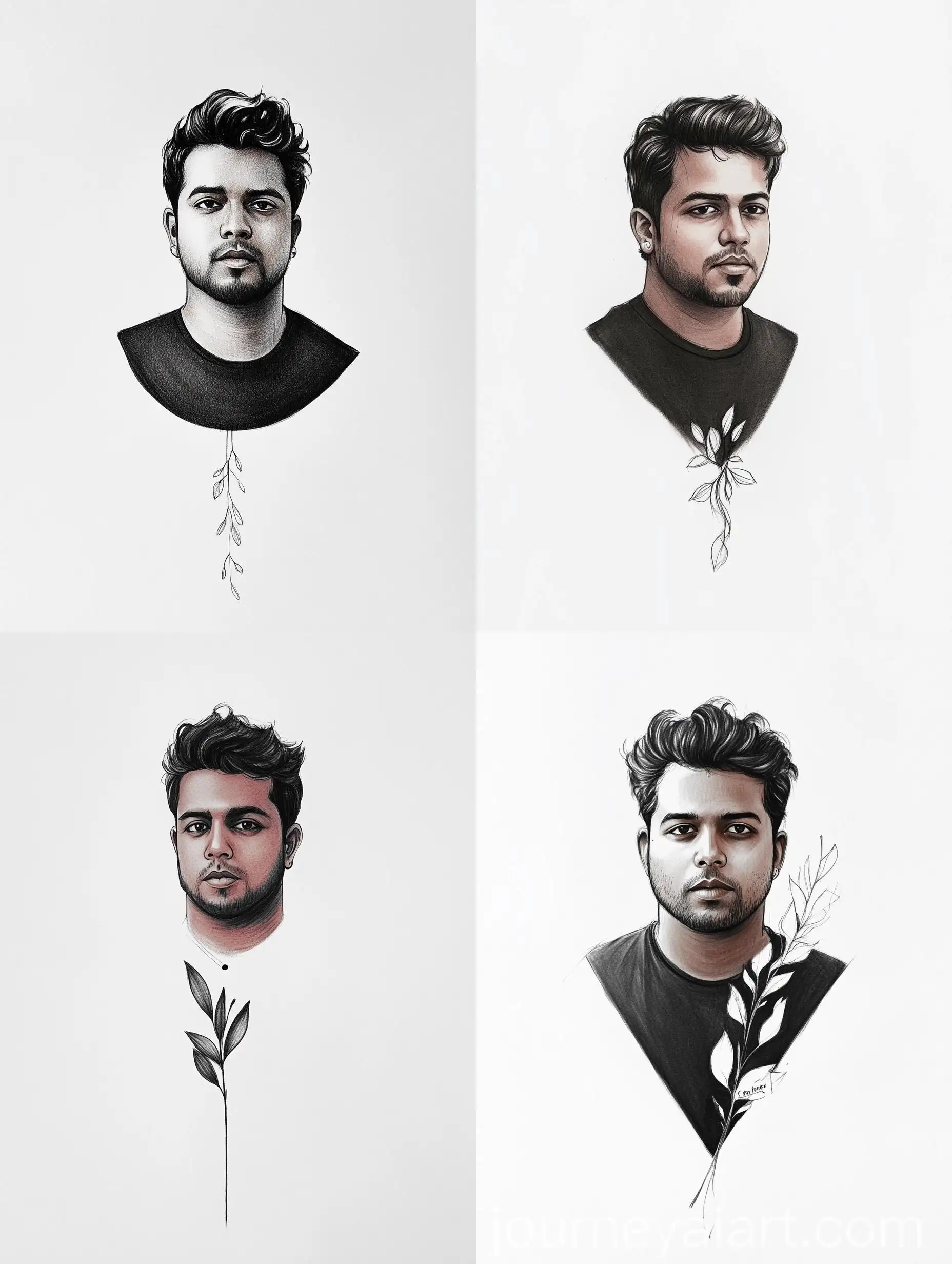 Minimalist-Tattoo-Design-Sketch-on-White-Background