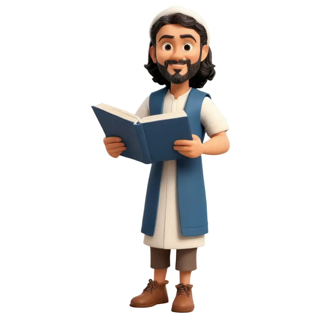 Ayub-Animated-Bible-Figure-PNG-Image-HighQuality-Biblical-Artwork-for-Creative-Use