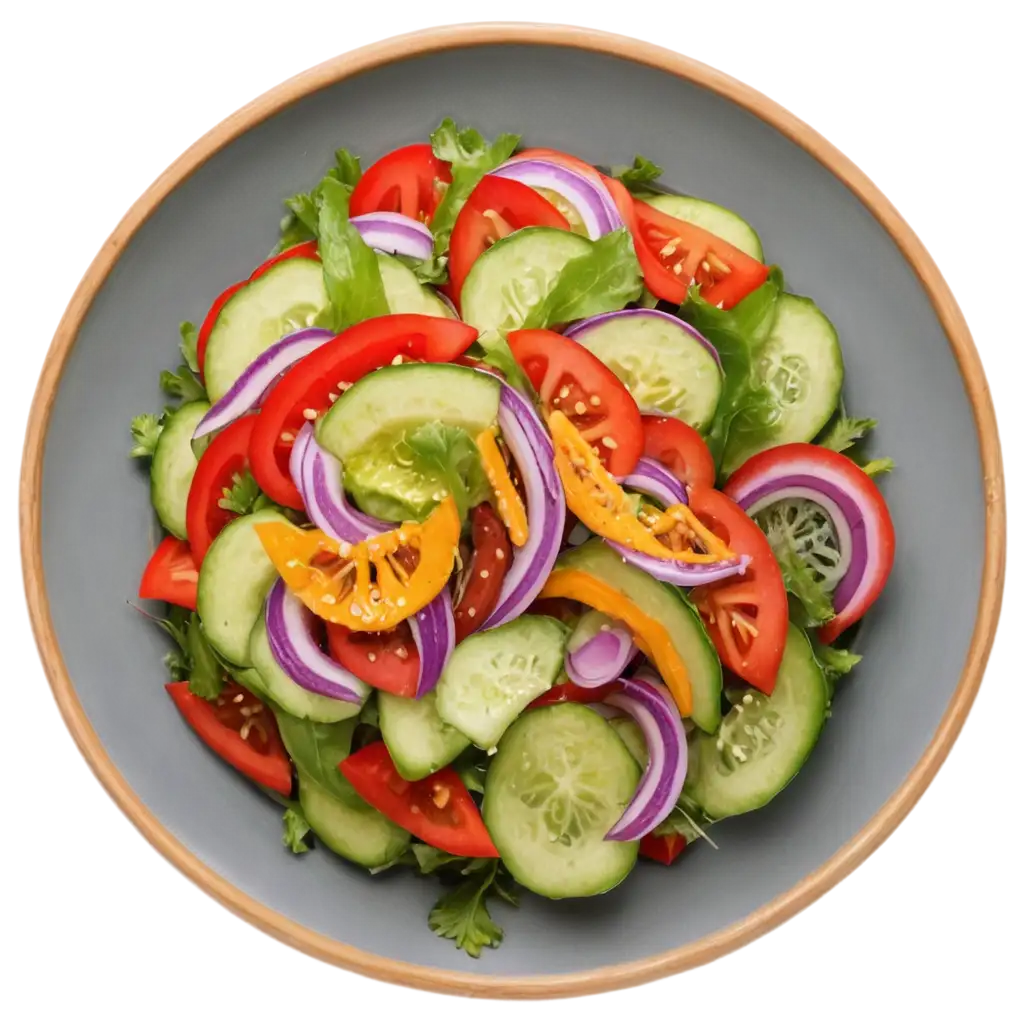 Fresh-Vegetable-Salad-PNG-HighQuality-Top-View-Image-for-Culinary-and-Lifestyle-Applications