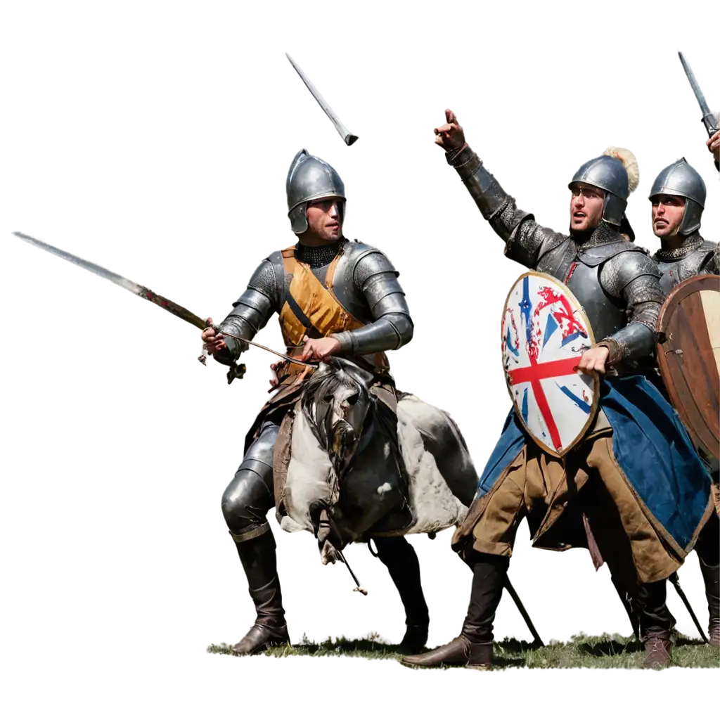 PNG-Image-Usage-ScenariosKing-William-the-Conqueror-Battling-at-the-Battle-of-Hastings-HighQuality-PNG-Image