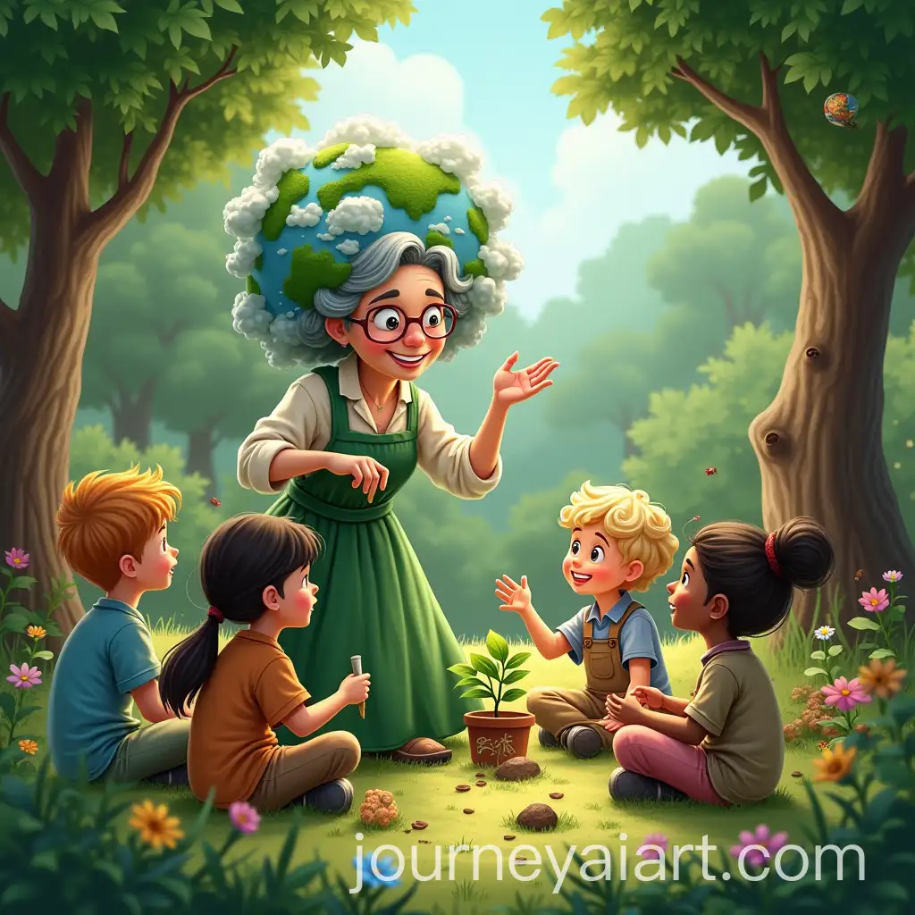 Grandma-Earth-Teaching-Children-About-Nature-in-a-Lush-Outdoor-Classroom