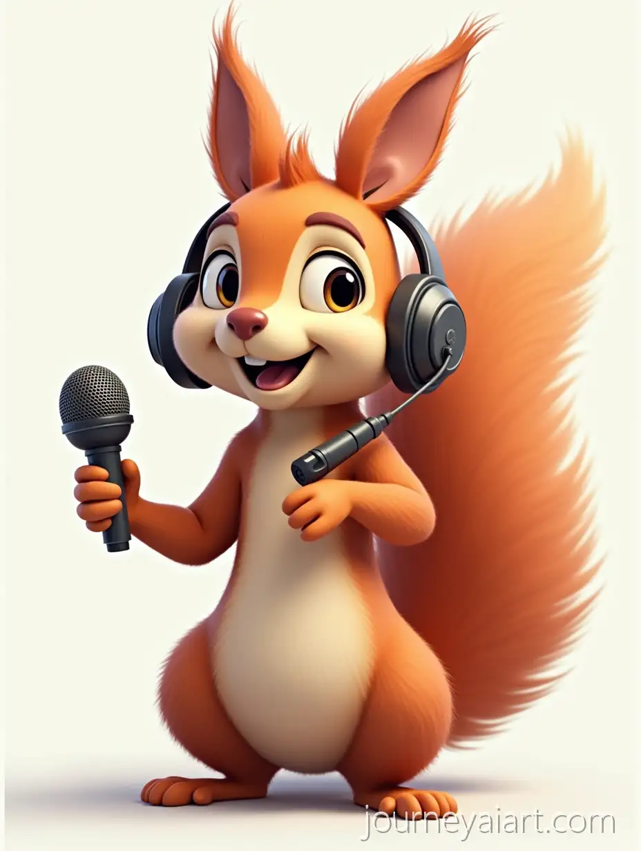 Squirrel-WearingSquirrel-with-Headphones-Headphones-and-Microphone-in-Full-HD-Quality