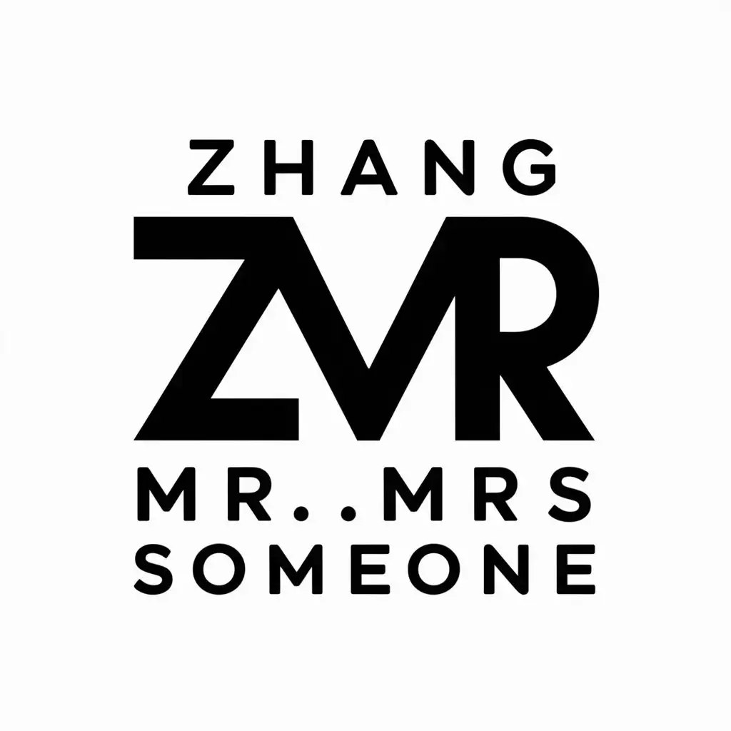 LOGO-Design-for-Zhang-Minimalistic-Vector-Design-with-Z-M-R-Symbols