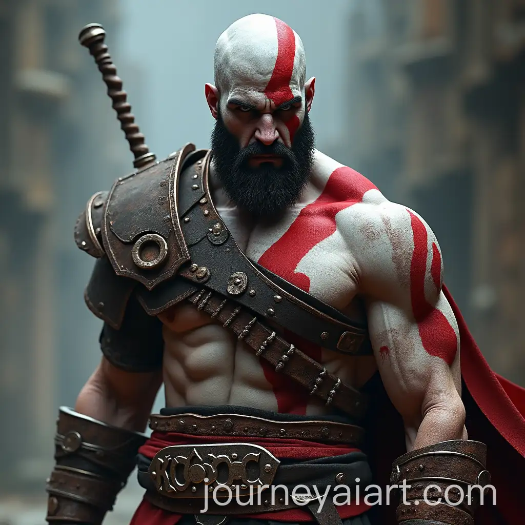 Mysterious-Kratos-Warrior-in-Alien-Landscape