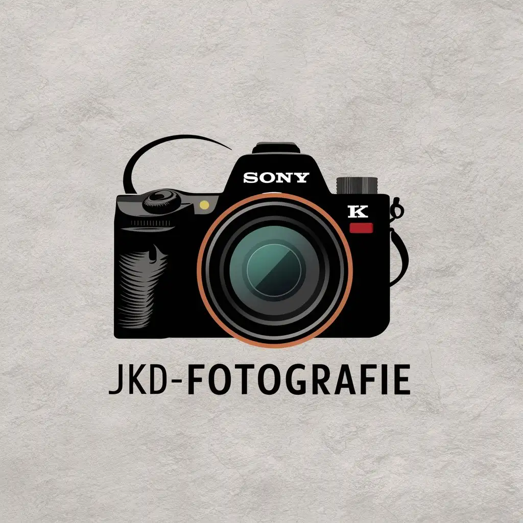 LOGO-Design-for-JKDFotografie-Modern-Sony-Camera-Symbol-in-Vector-Style