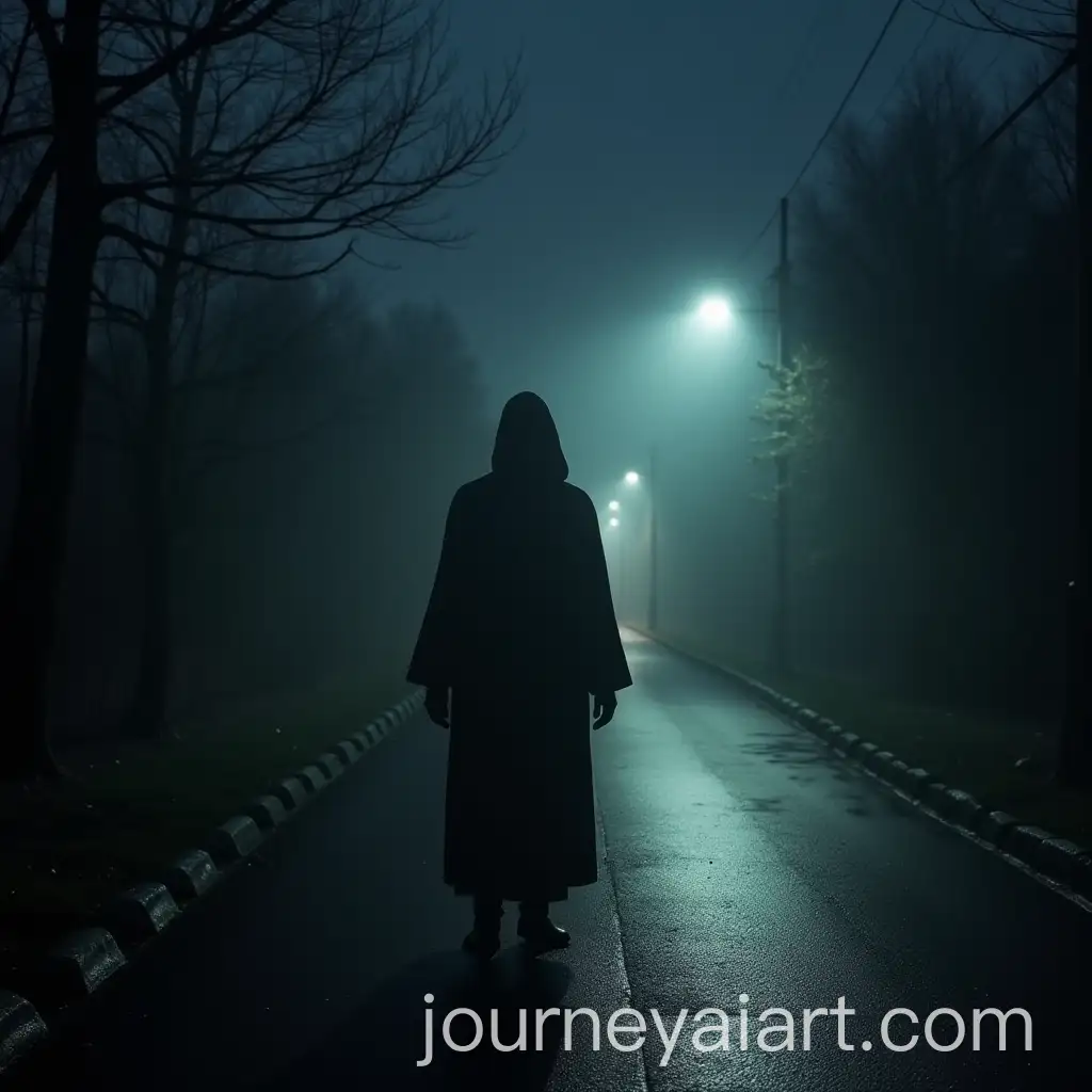Ghost-on-a-Dark-Street-at-Night