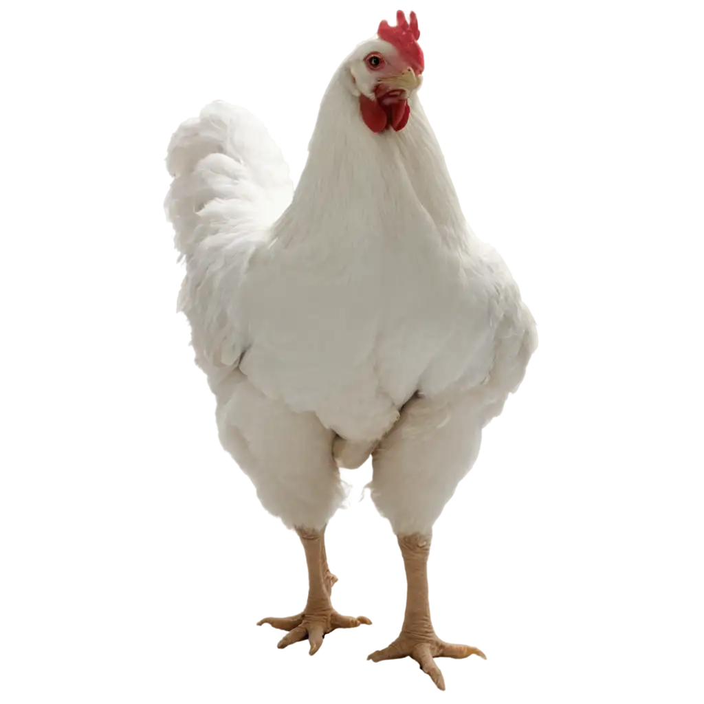 White-Chicken-PNG-Image-HighQuality-Transparent-Graphic-for-Versatile-Use