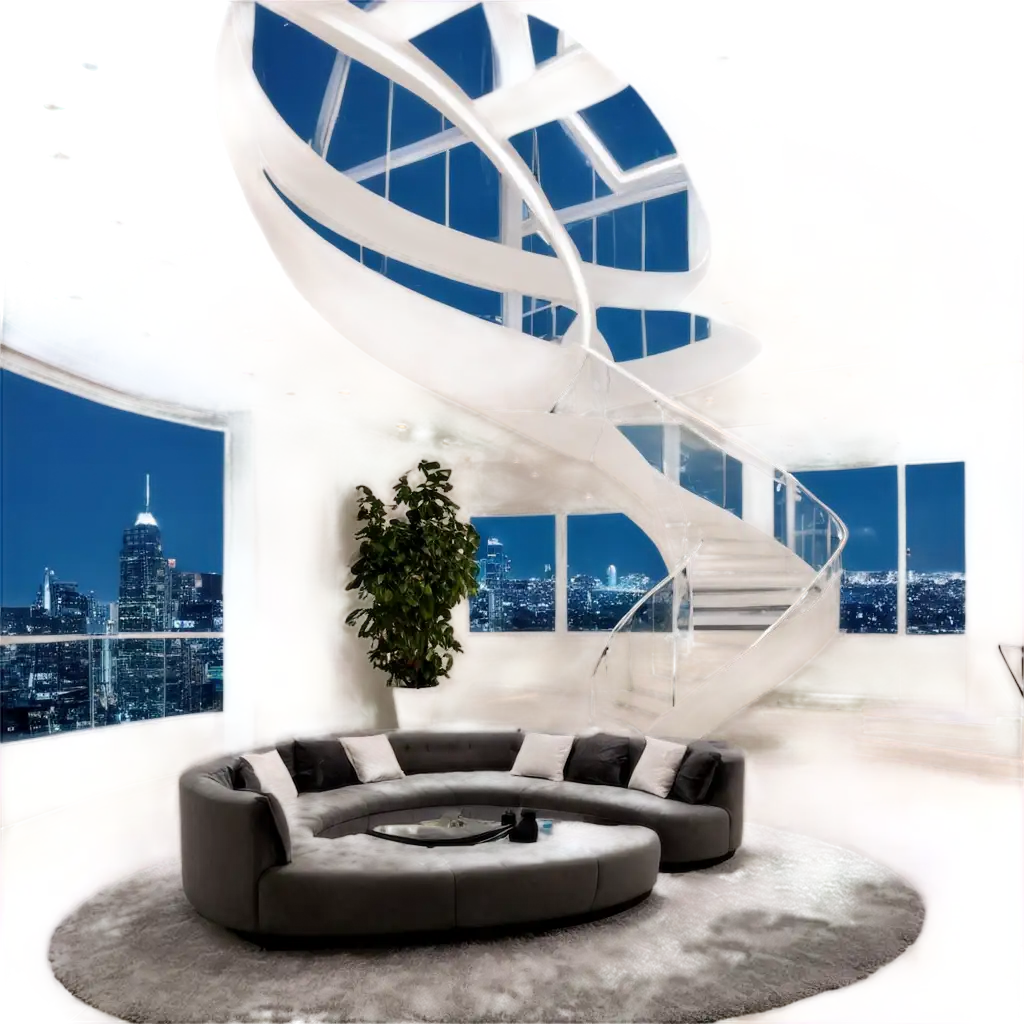 Futuristic-Luxury-Penthouse-Suite-PNG-Elevating-Design-with-City-Skyline-Views-and-Sleek-Interiors