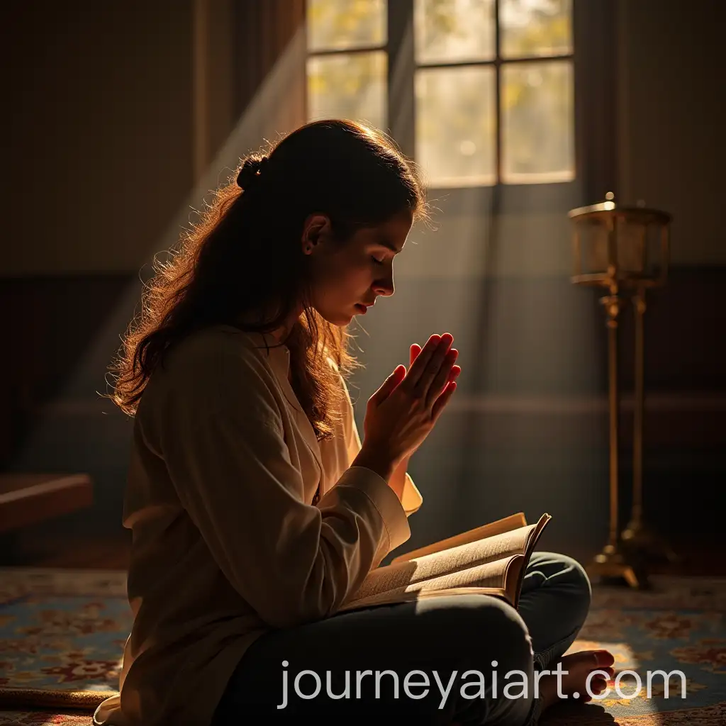 Person-Praying-Deeply-in-Contemplation