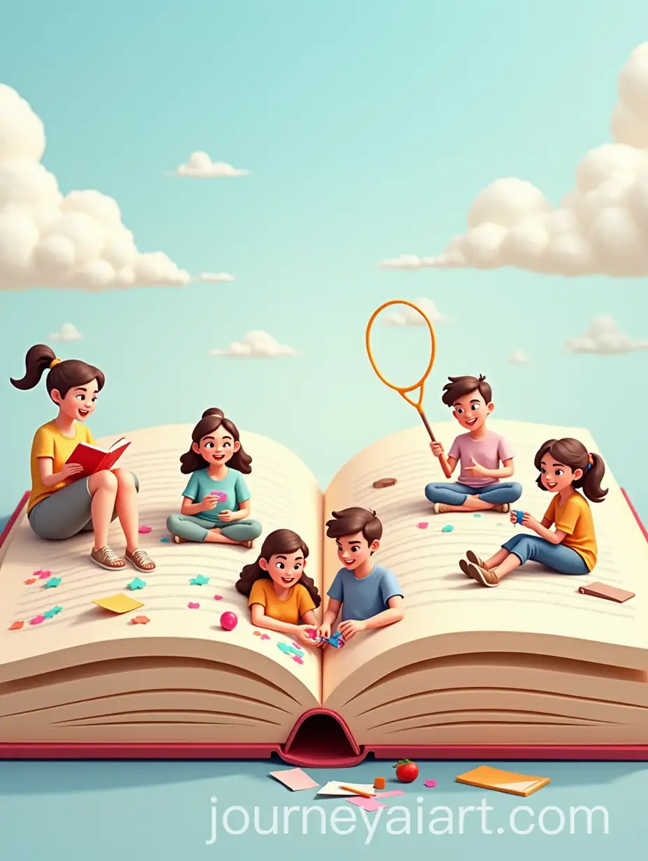 University-Students-Engaged-in-Creative-and-Joyful-Activities-on-a-Giant-Open-Book