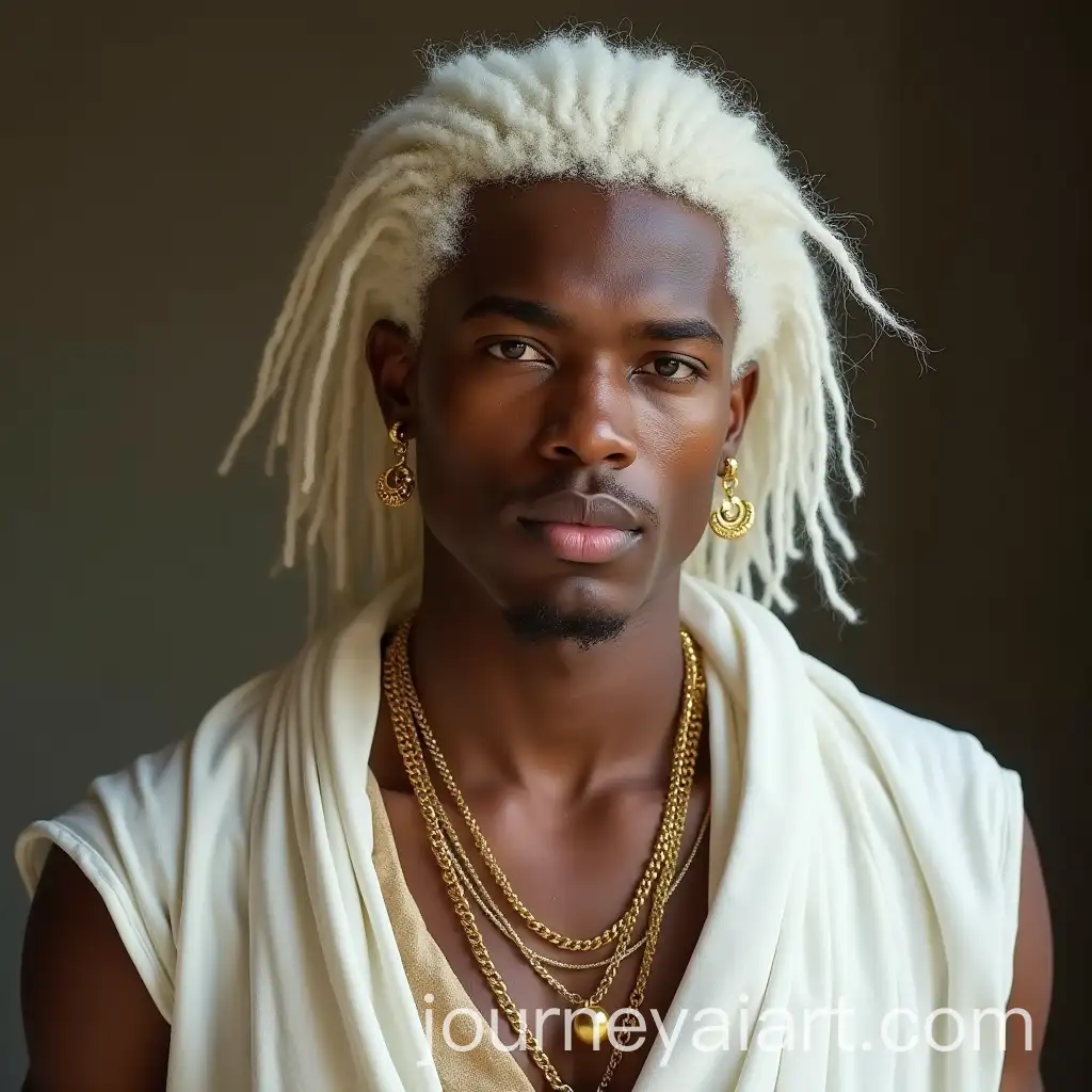 Young-Mulatto-Man-in-White-Chiton-with-Golden-Jewelry