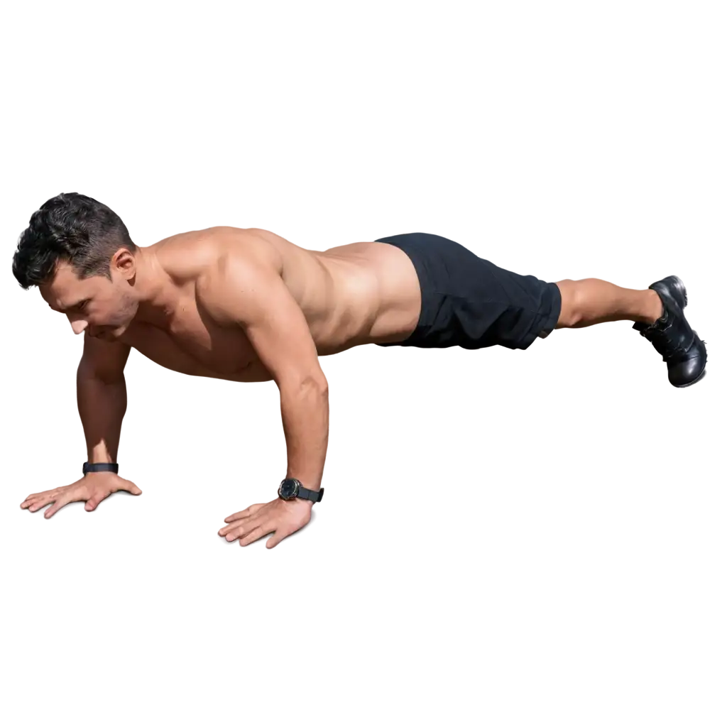 HighQuality-PNG-Image-of-a-Man-Doing-PushUps-AI-Art-Prompt-Interpretation