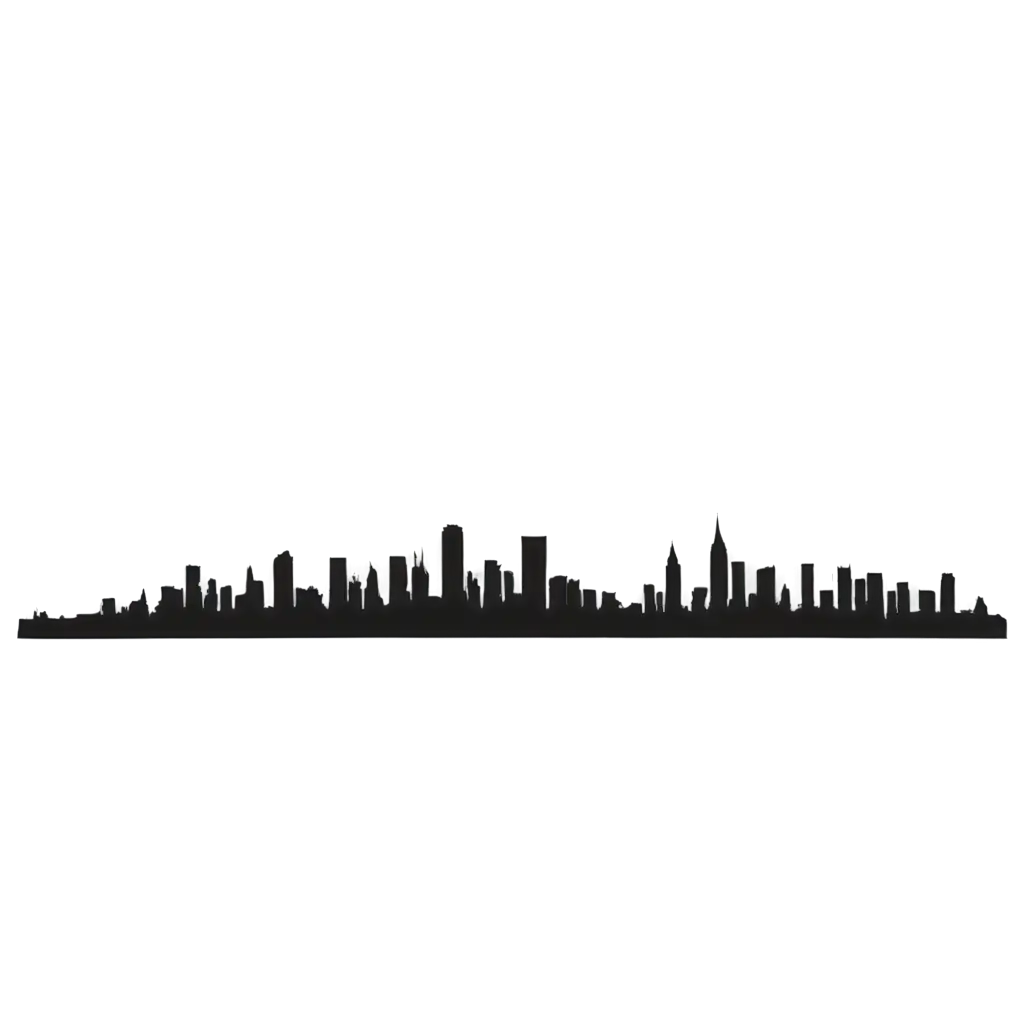 City-Silhouette-PNG-for-Website-Footer-HighQuality-Image-for-Clear-and-Professional-Display