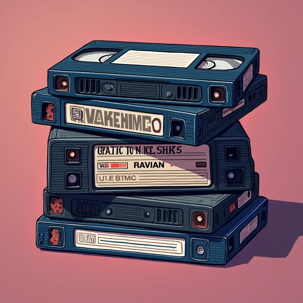 VHS-Tapes-Stacked-with-80s-AAI-Image-Prompt-Expansionesthetic-and-Static-Effect