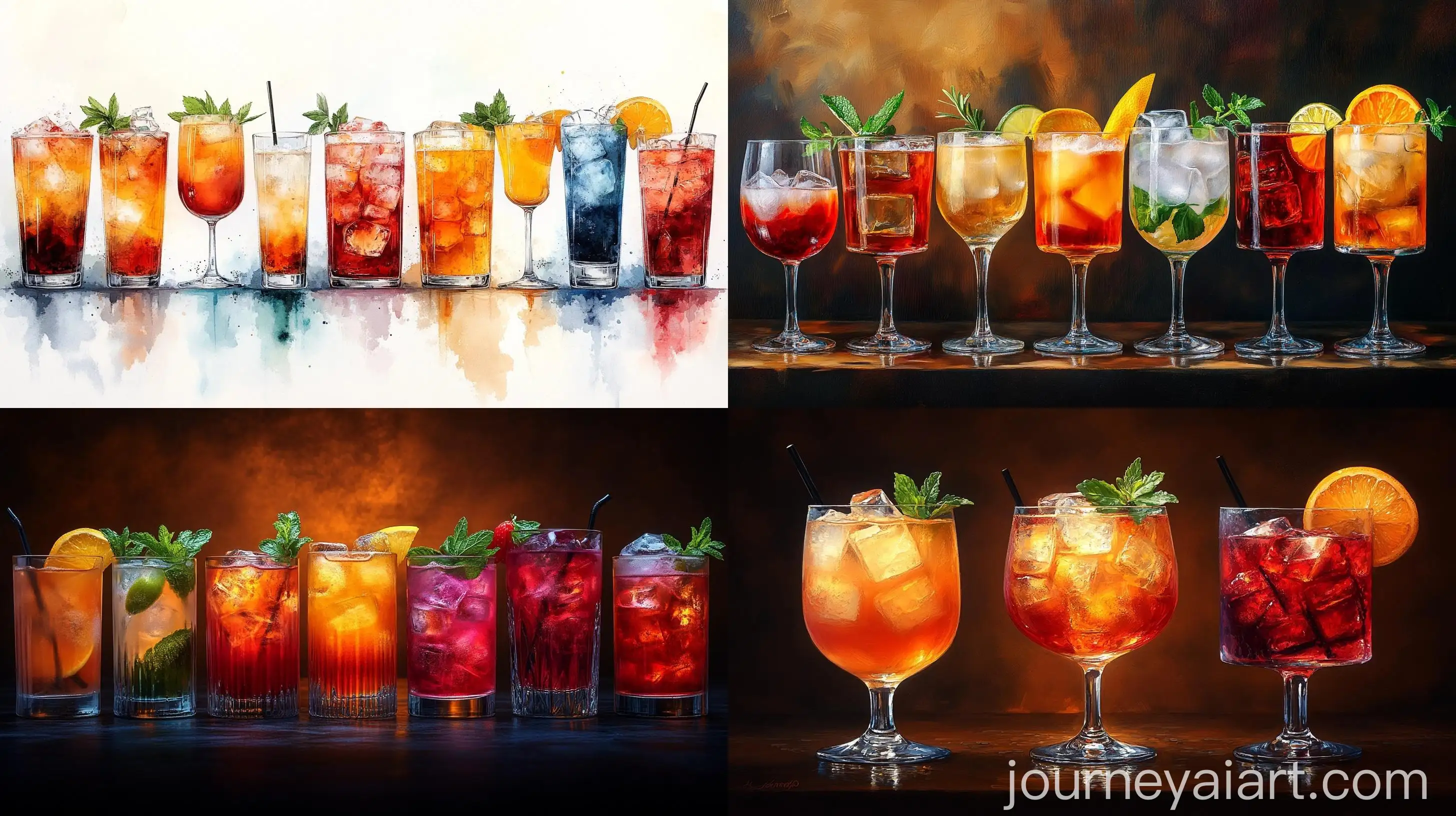 Collection-of-Various-Alcoholic-Drinks-and-Cocktails