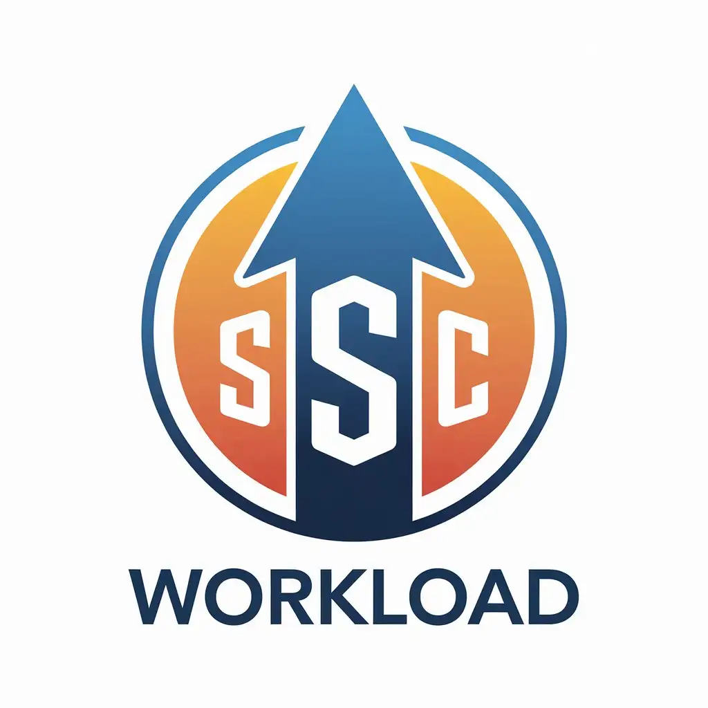 LOGO Design For Workload SSC Symbol in Technology Industry