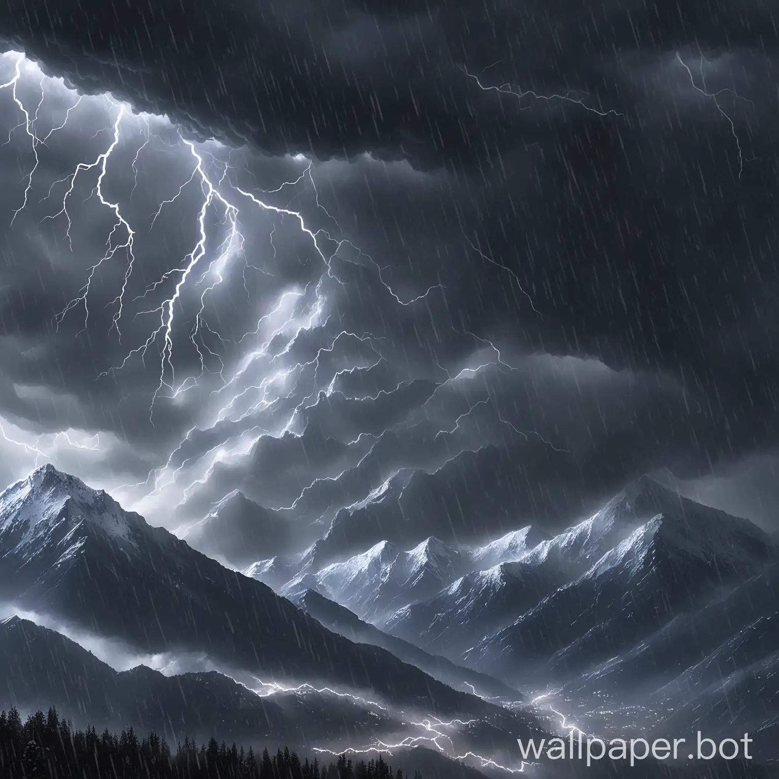 Stormy-Mountain-Landscape-with-Snow-and-Thunderclouds