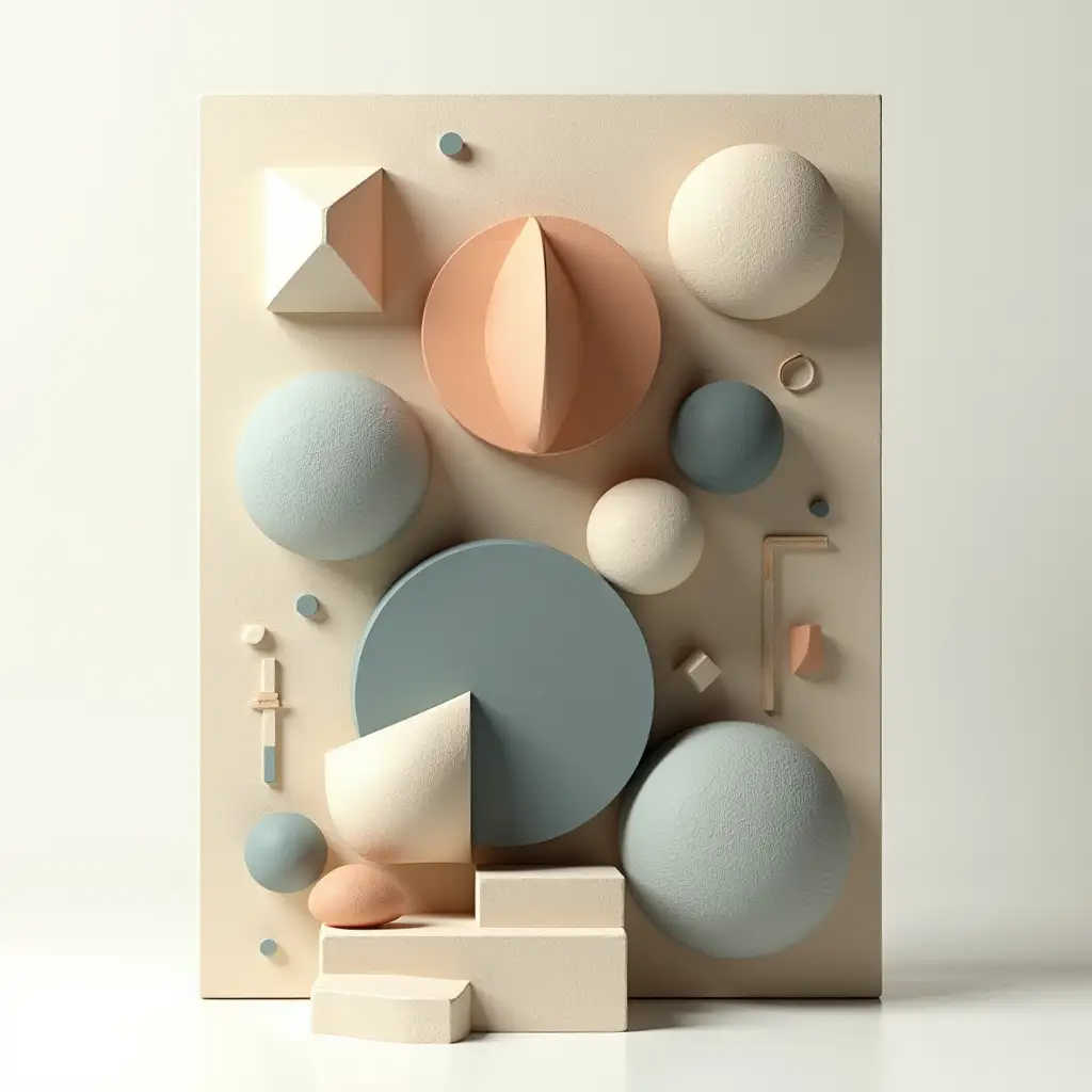 Geometric-Sculpture-with-Primary-Shapes-and-Transformations-for-Furniture-Theme