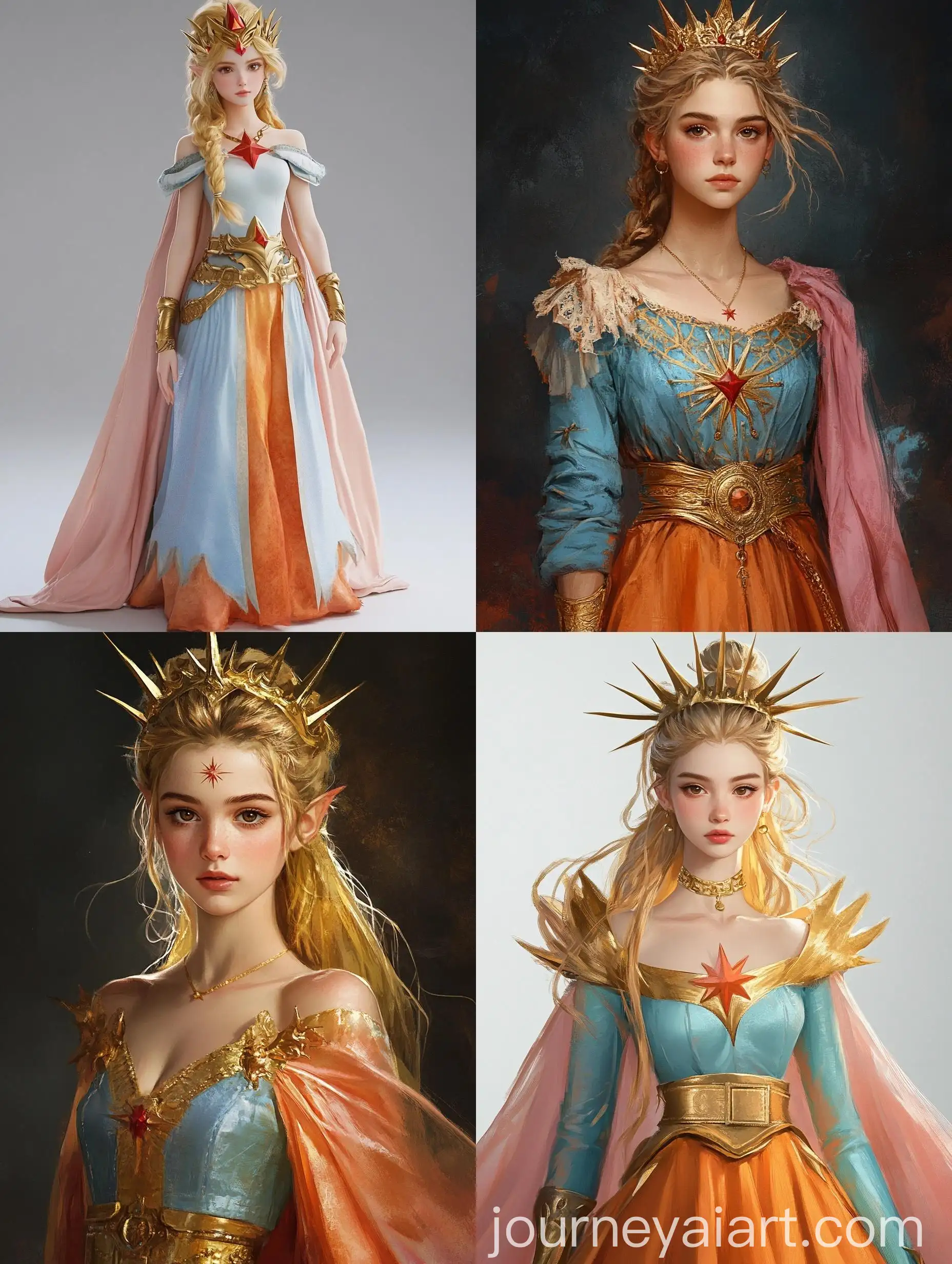 Portrait-of-a-Confident-Woman-with-Golden-Hair-and-Ornate-Crown