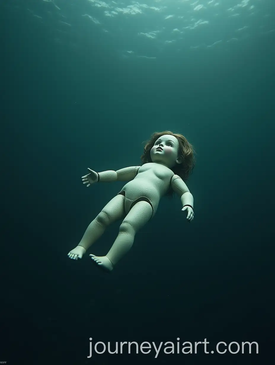 Broken-Doll-Floating-in-the-Deep-Sea