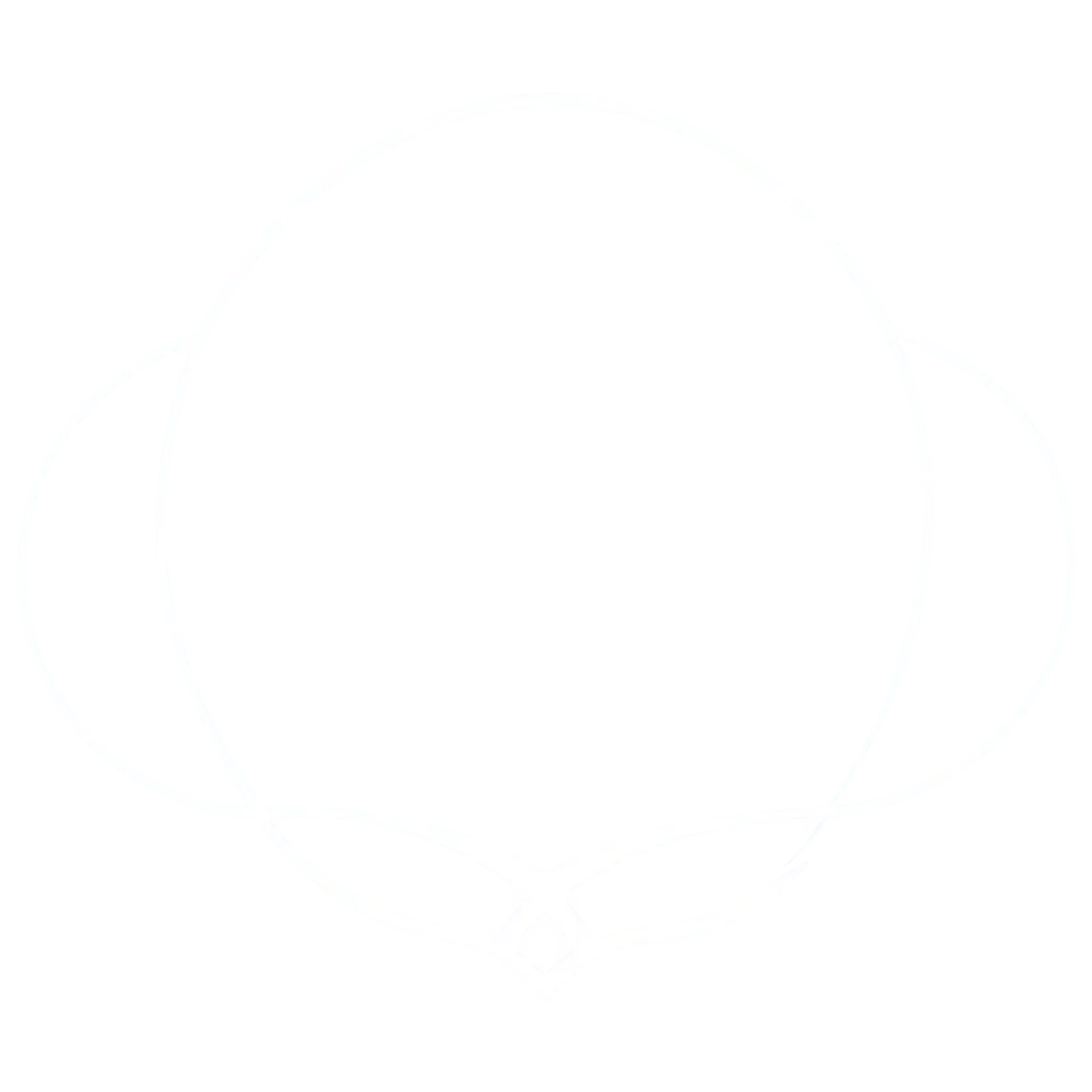 logo, circular, white, minimalist