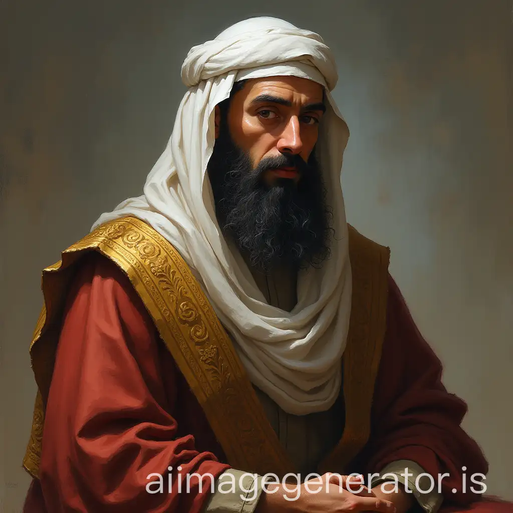 Portrait-of-Abu-Bakr-alSiddiq-Prominent-Islamic-Leader-and-Companion