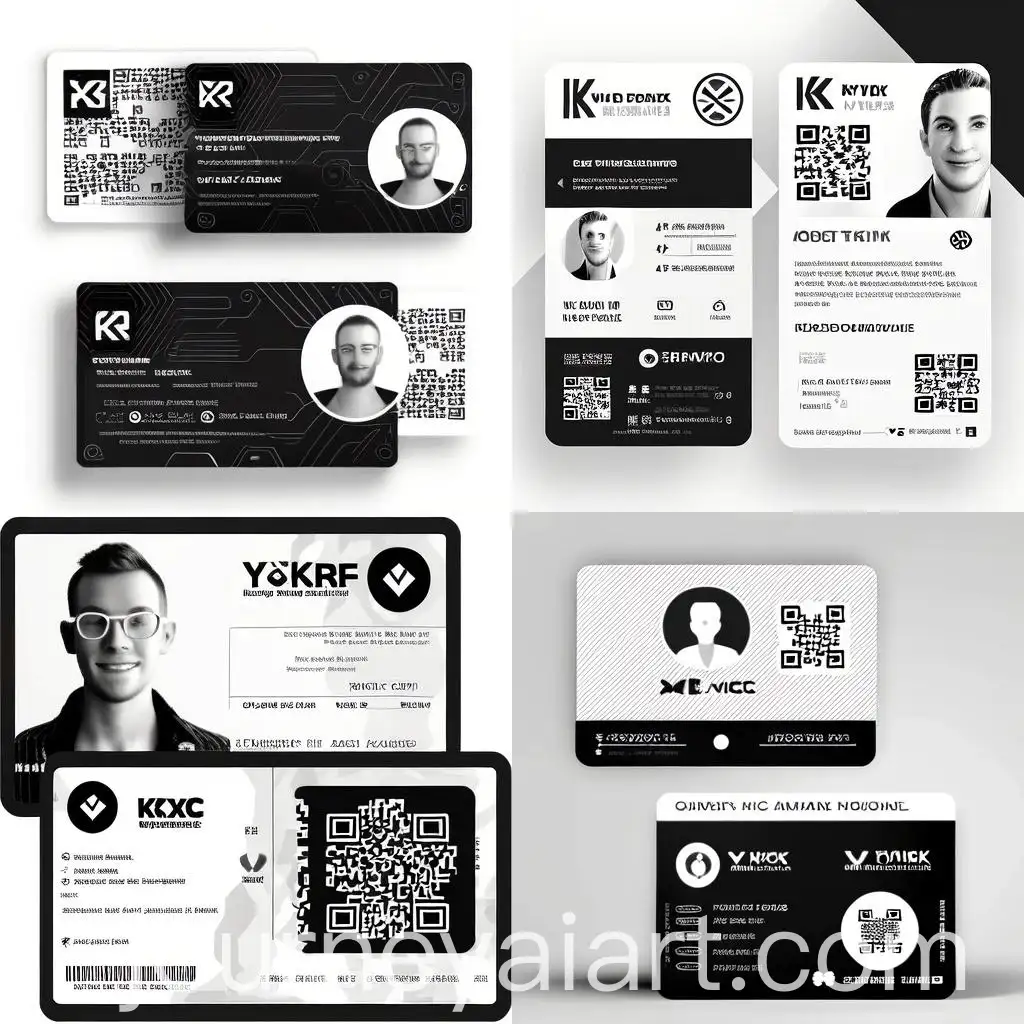 Business-Card-Design-with-QR-Code-Face-of-a-Person-and-Compliance-Platform-Text