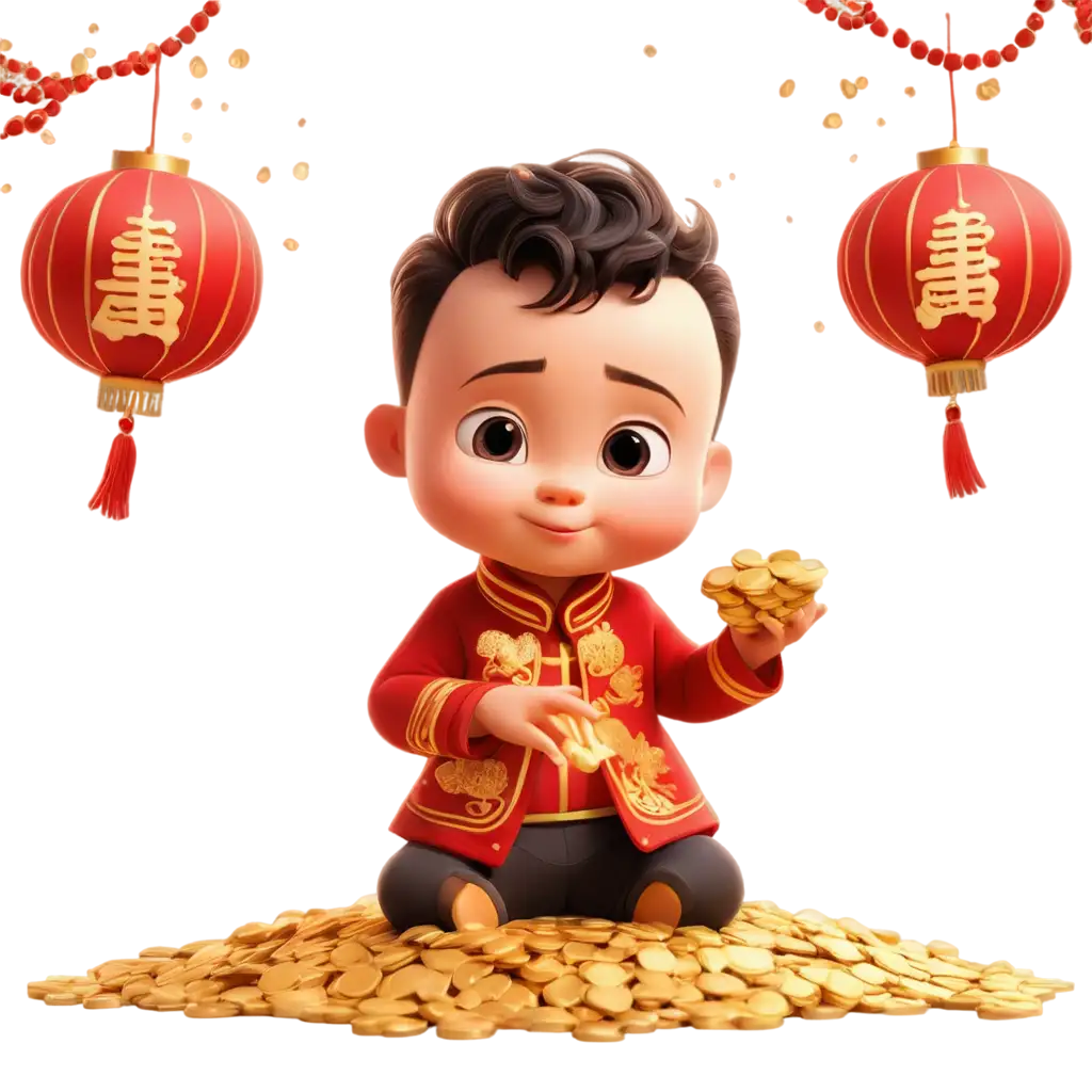 Baby-Character-in-Traditional-Red-ChinesePNG-Image-SEO-Analysis-New-Year-Outfit-PNG-with-Gold-Coins-and-Festive-Background