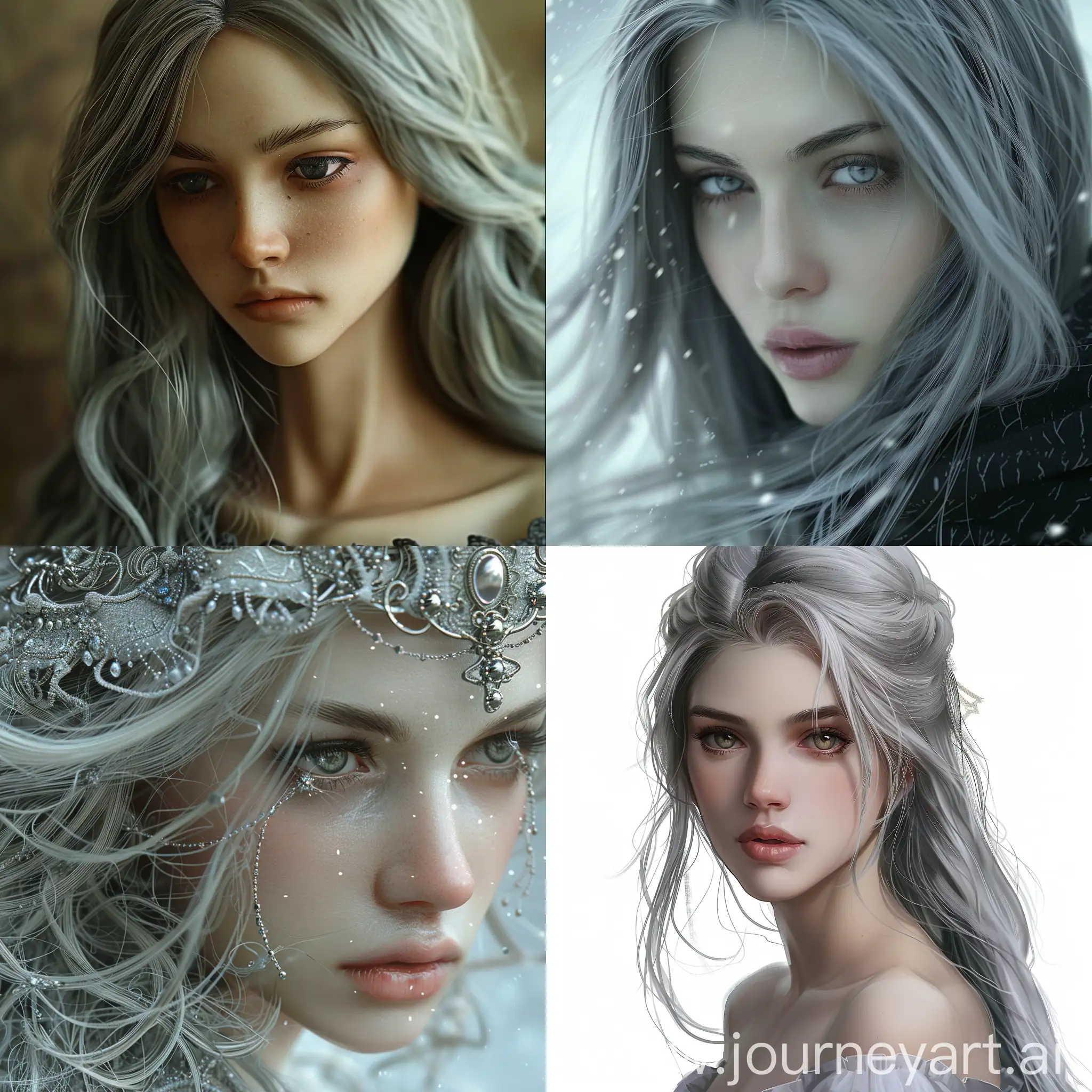 Russian-Maiden-with-Porcelain-Skin-and-Long-GreyBrown-Hair