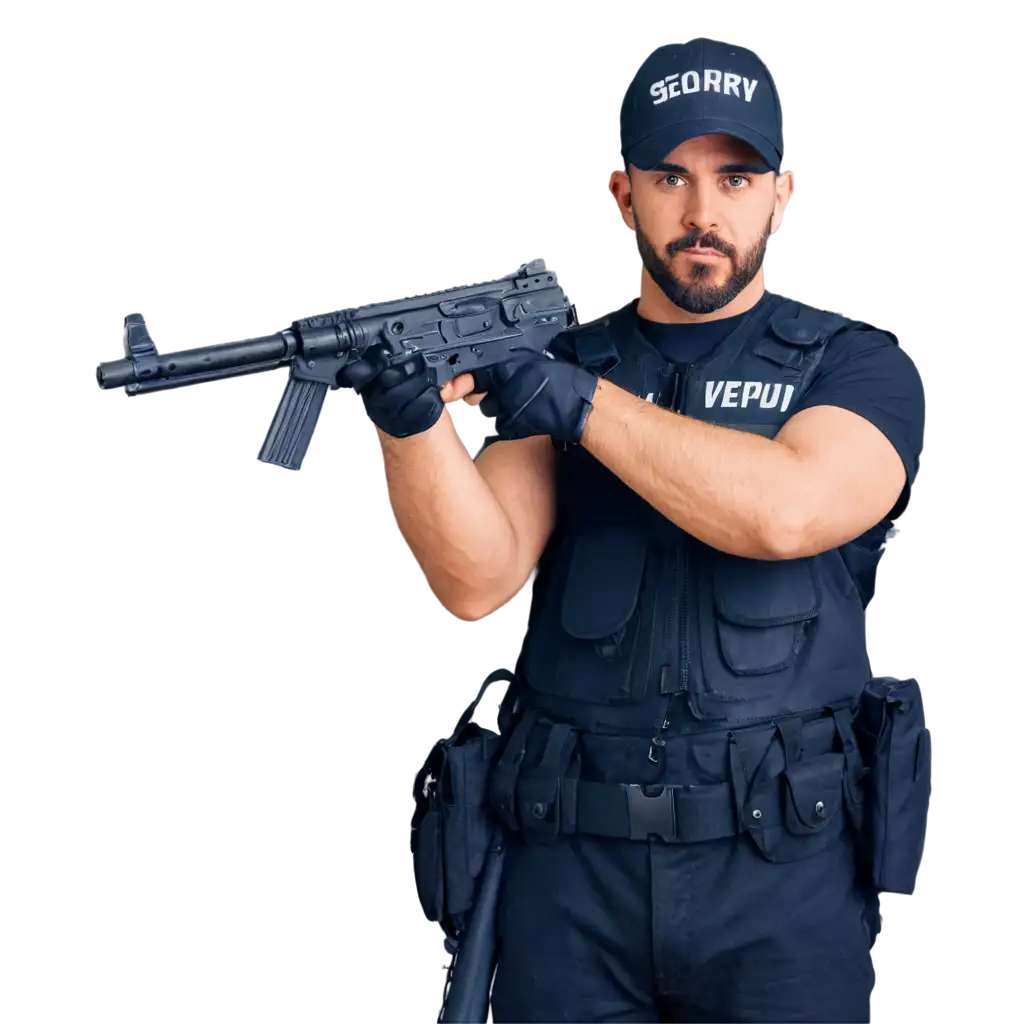 HighQuality-PNG-Image-of-Security-with-a-Weapon-Enhance-Visual-Impact