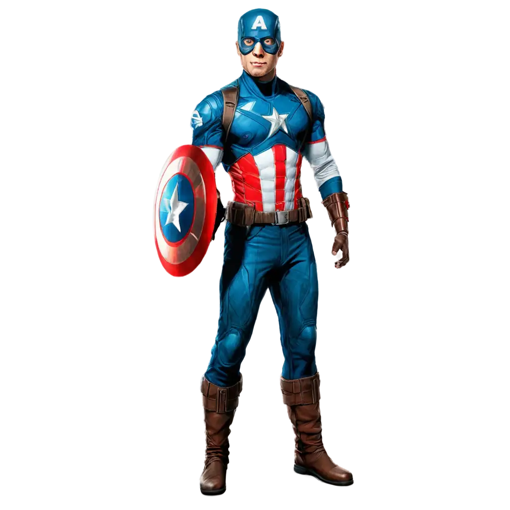 PNG-Image-of-Superhero-Captain-America-Leading-His-Army-with-Shield