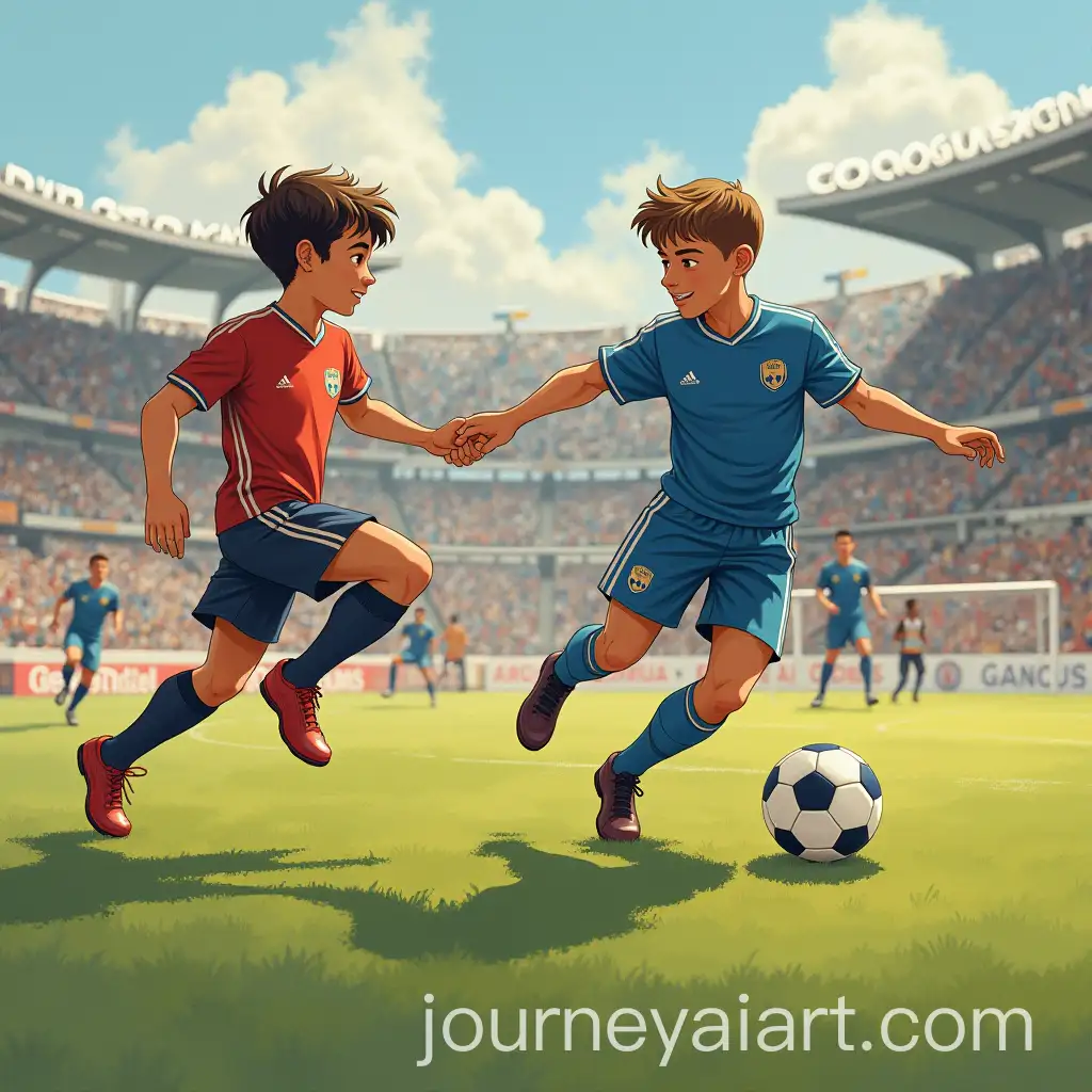 Young-Football-Player-Scores-Winning-Goal-for-Injured-Brother