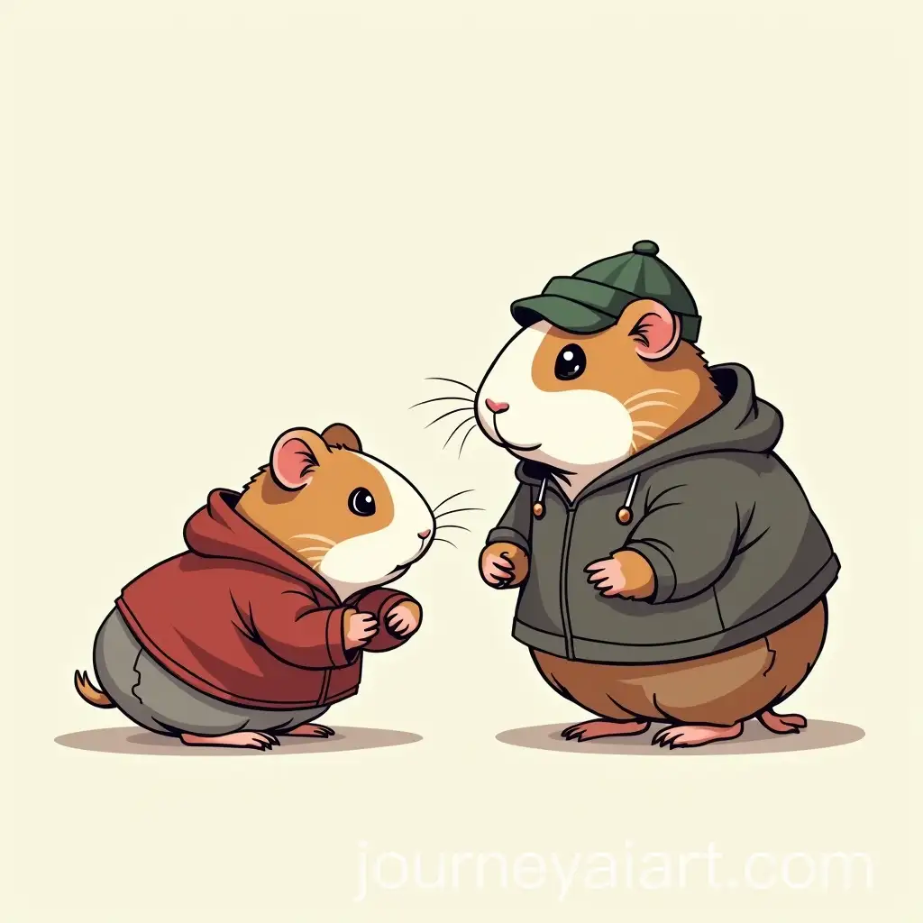 Cartoon-Guinea-Pigs-in-Human-Outfits-Empathy-and-Diversity