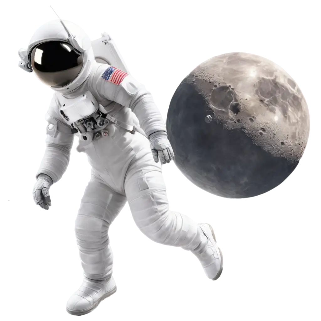 Astronaut-on-the-Moon-PNG-HighQuality-Space-Exploration-Image-for-Multiple-Uses