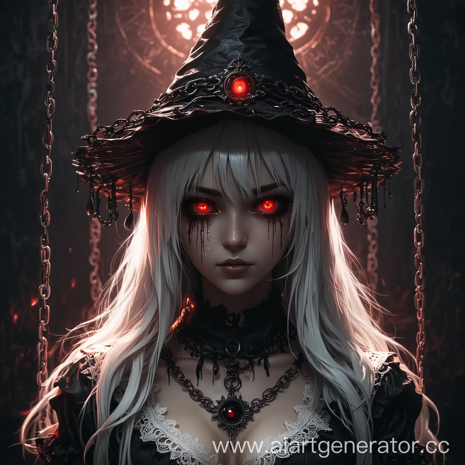 Dark-Fantasy-Anime-Girl-with-Red-Eyes-and-Magical-Aura