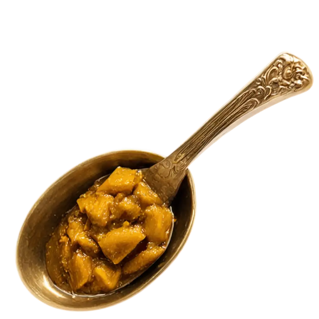 HighQuality-PNG-Image-of-a-Spoon-with-Mango-Pickle-Enhanced-Clarity-and-Detail