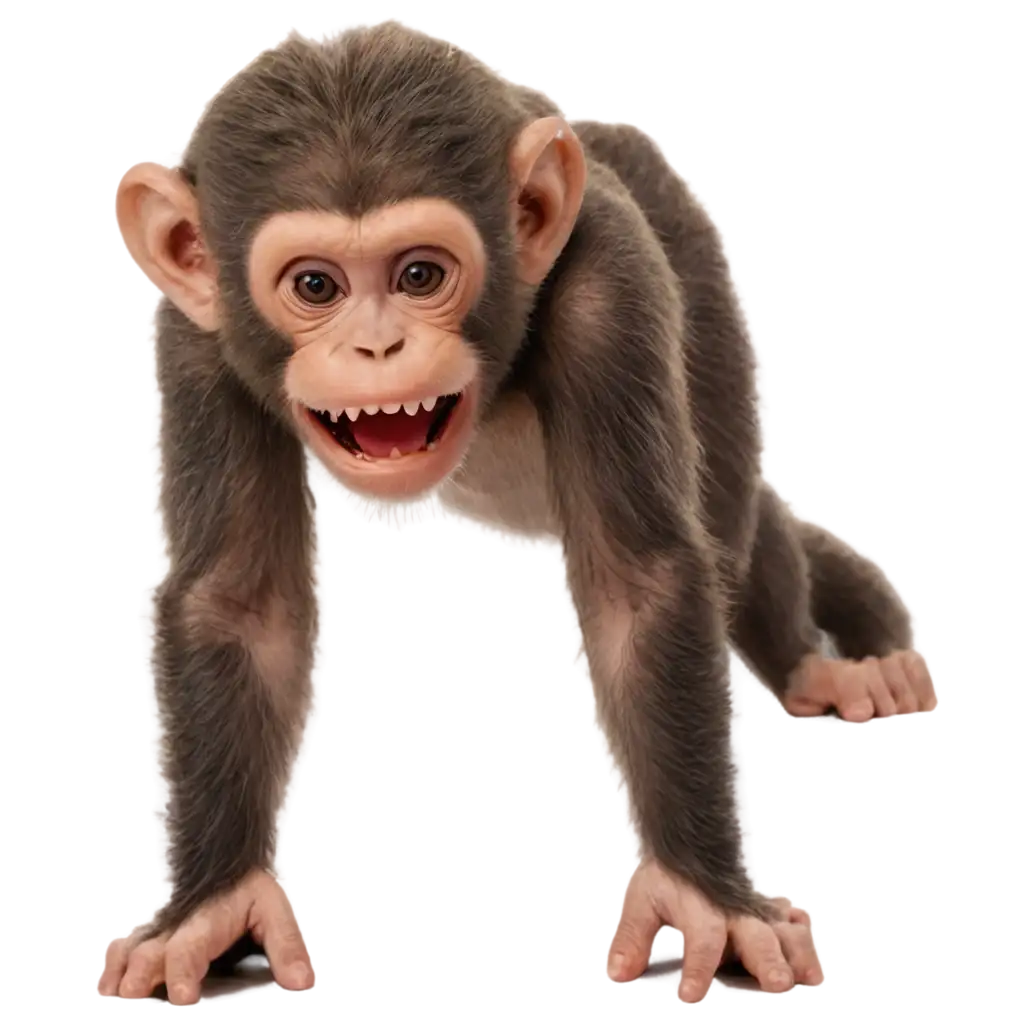 Creative-Monkey-PNG-Image-Artistic-Representation-and-Visual-Clarity