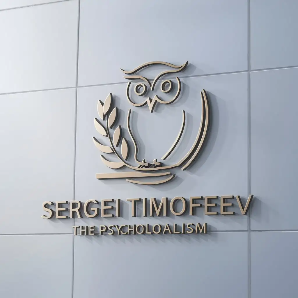 LOGO-Design-for-Sergei-Timofeev-Symbol-of-Wisdom-and-Moderation-in-Psychology